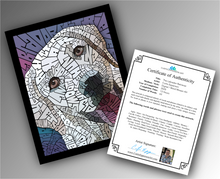 Load image into Gallery viewer, Labrador Retriever - Word Mosaic Art Print