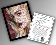 Load image into Gallery viewer, Madonna - Word Mosaic Art Print