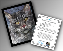 Load image into Gallery viewer, Maine Coon - Word Mosaic Art Print