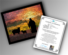 Load image into Gallery viewer, Psalm 23 - Word Mosaic Art Print
