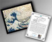 Load image into Gallery viewer, The Great Wave - Word Mosaic Art Print