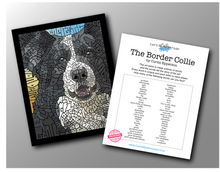Load image into Gallery viewer, Border Collie - Word Mosaic Art Print
